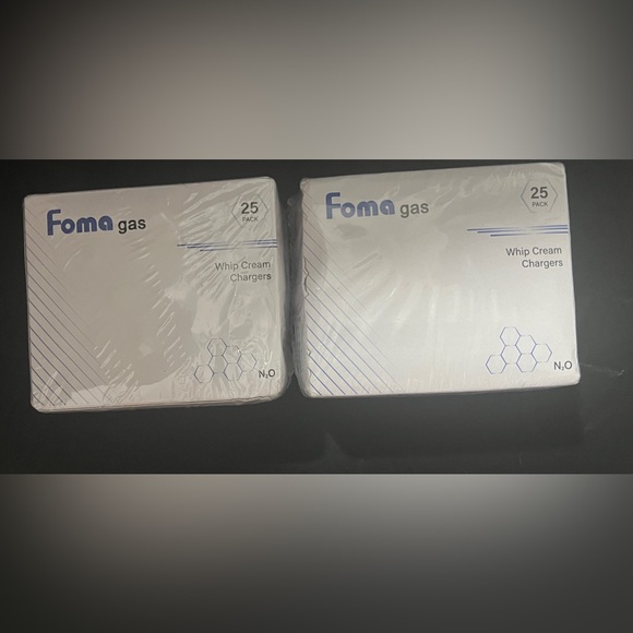 Foma Gas Whipped Cream Chargers (2) 25Pack - Picture 1 of 3